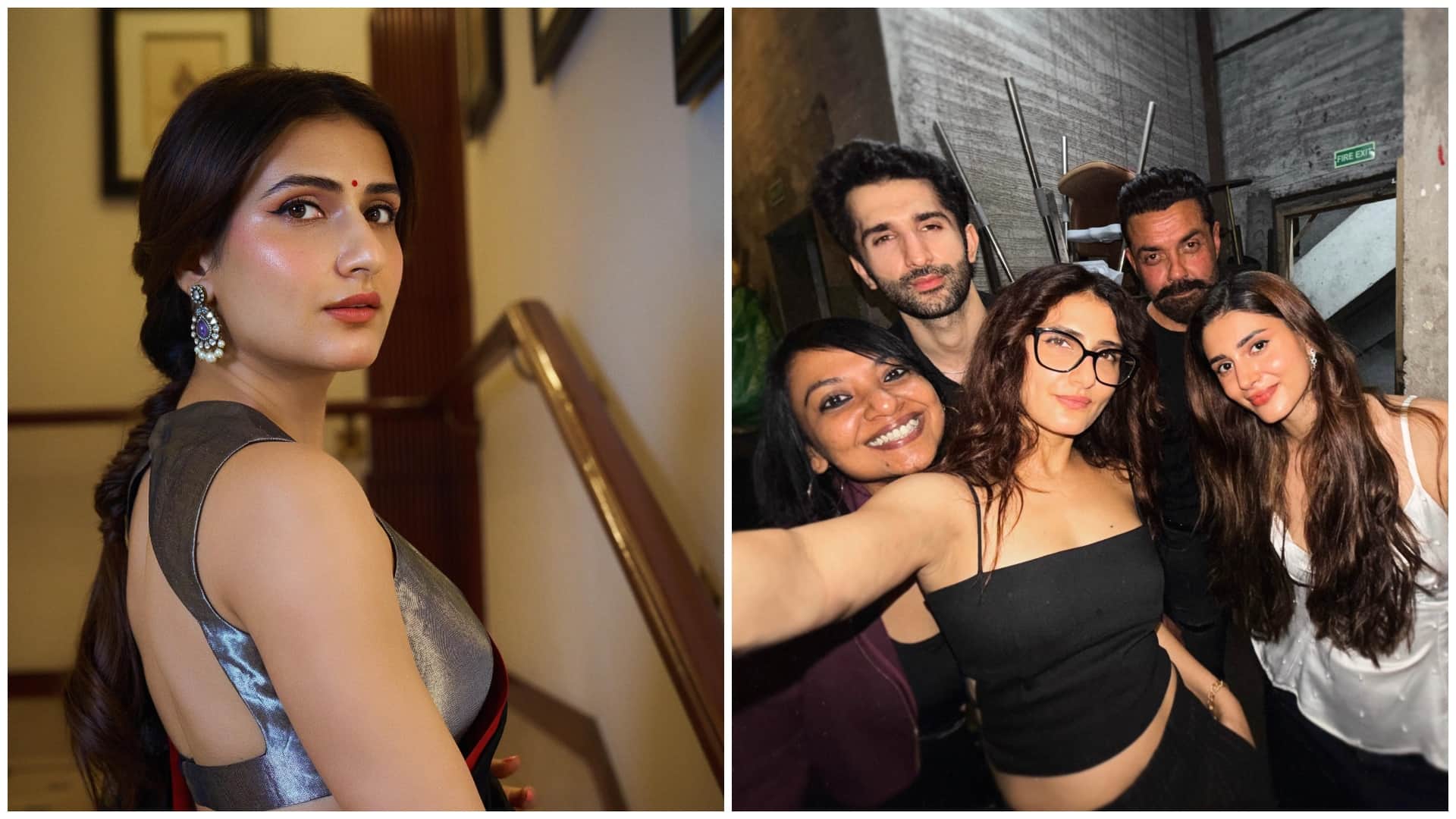 तीन कौवों की टीम के साथ फातिमा सना शेक