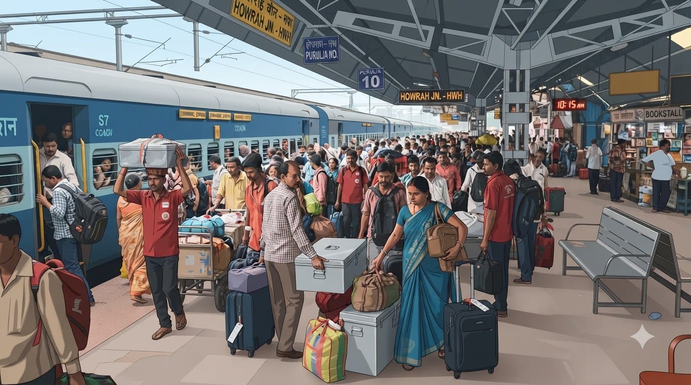 Luggage Online Booking Rule In Train mein kab se luggage ki online booking kar sakte hain