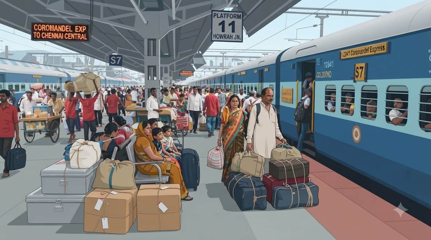 Luggage Online Booking Rule In Train mein kab se luggage ki online booking kar sakte hain
