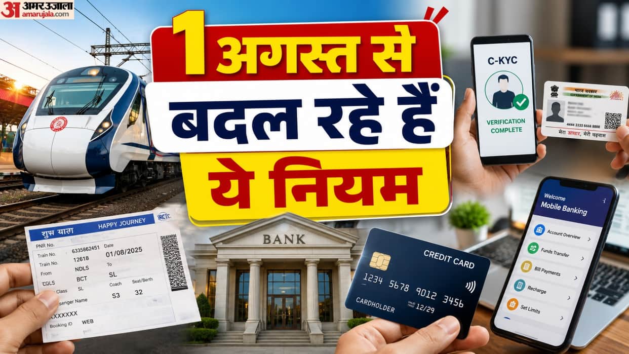 Rules Change From 1 August 2026: LPG, Railways, Banking, ITR, and CKYC new rules from august 2026