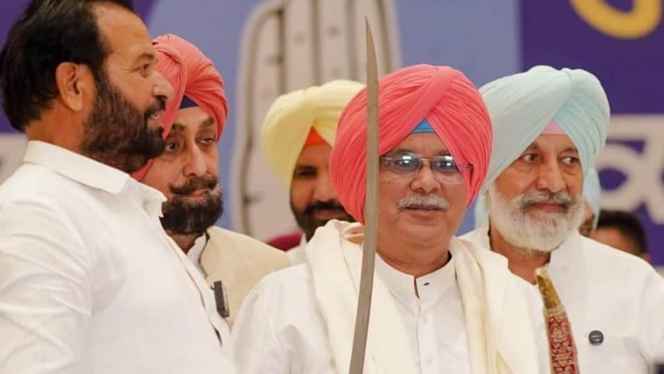 Punjab Congress in-charge Bhupesh Baghel in Mohali update