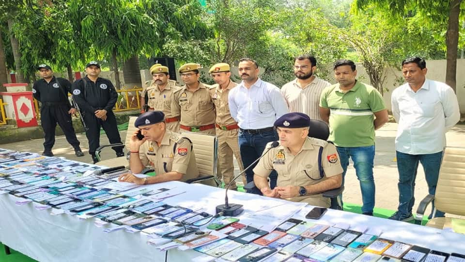 263 lost mobile phones worth over 48 lakh recovered