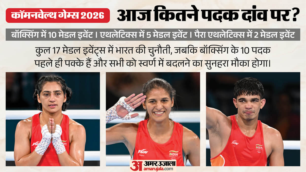 India at CWG 2026, August 1 Schedule: Boxing Finals Dominate India's Medal Hopes; Highlights of Day 9