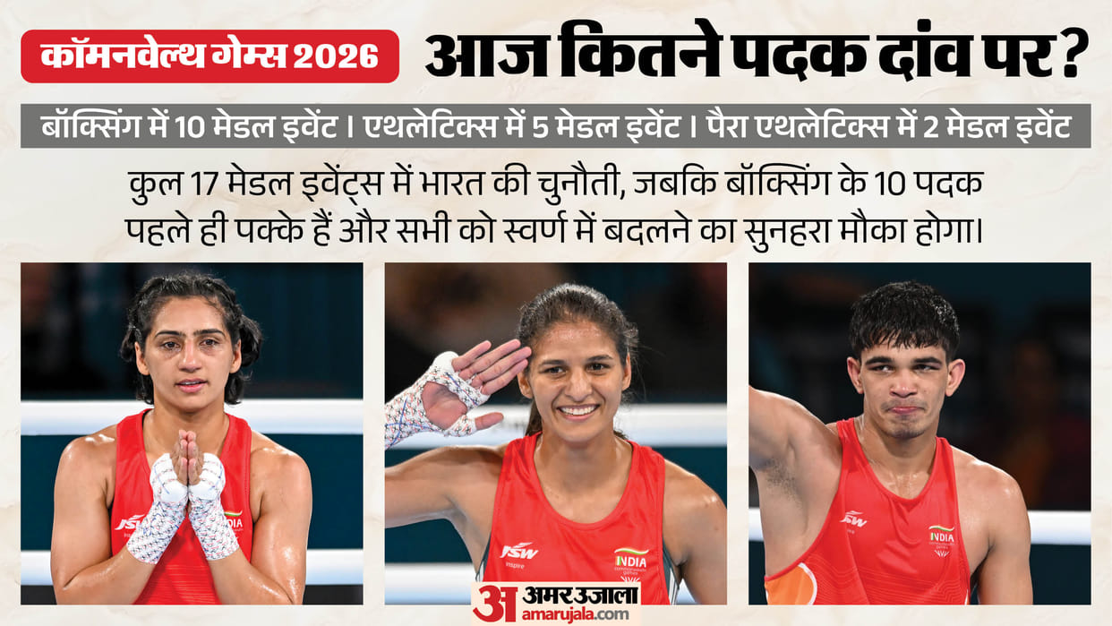 India at CWG 2026, August 1 Schedule: Boxing Finals Dominate India's Medal Hopes; Highlights of Day 9