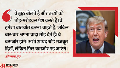 अमेरिकी राष्ट्रपति डोनाल्ड ट्रंप