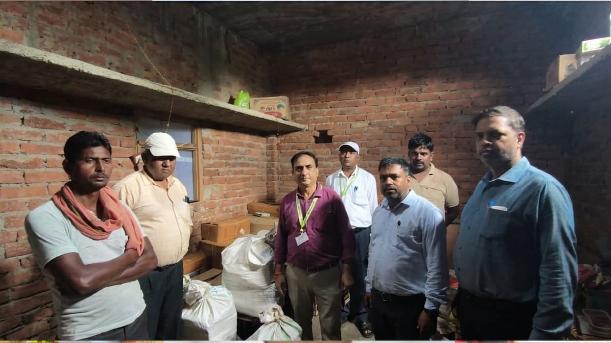 Food Safety Department raids Tanvi Enterprises in Gorakhupr, 400 kg seized