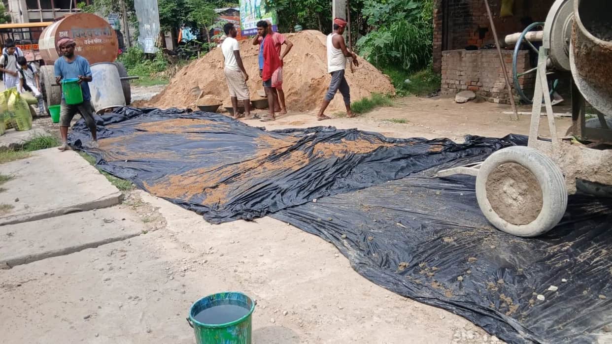 High Court Orders Ignored Villagers Protest Against Substandard Road Construction in Bihar