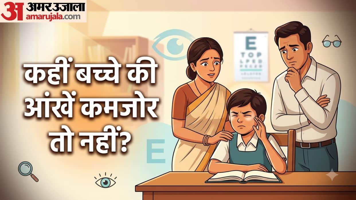 Home Vision Tests for Children in hindi Signs Your Child Needs Glasses