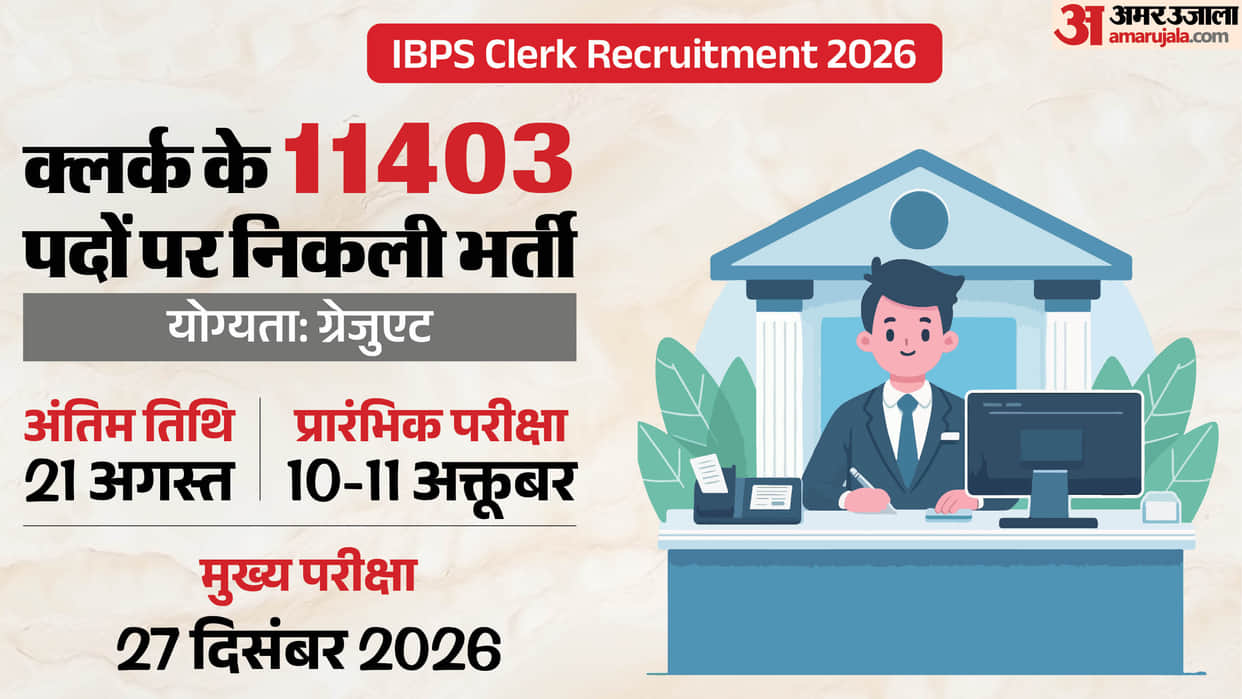 IBPS Clerk Notification 2026 Released: 11,403 Customer Service Associate Vacancies Announced