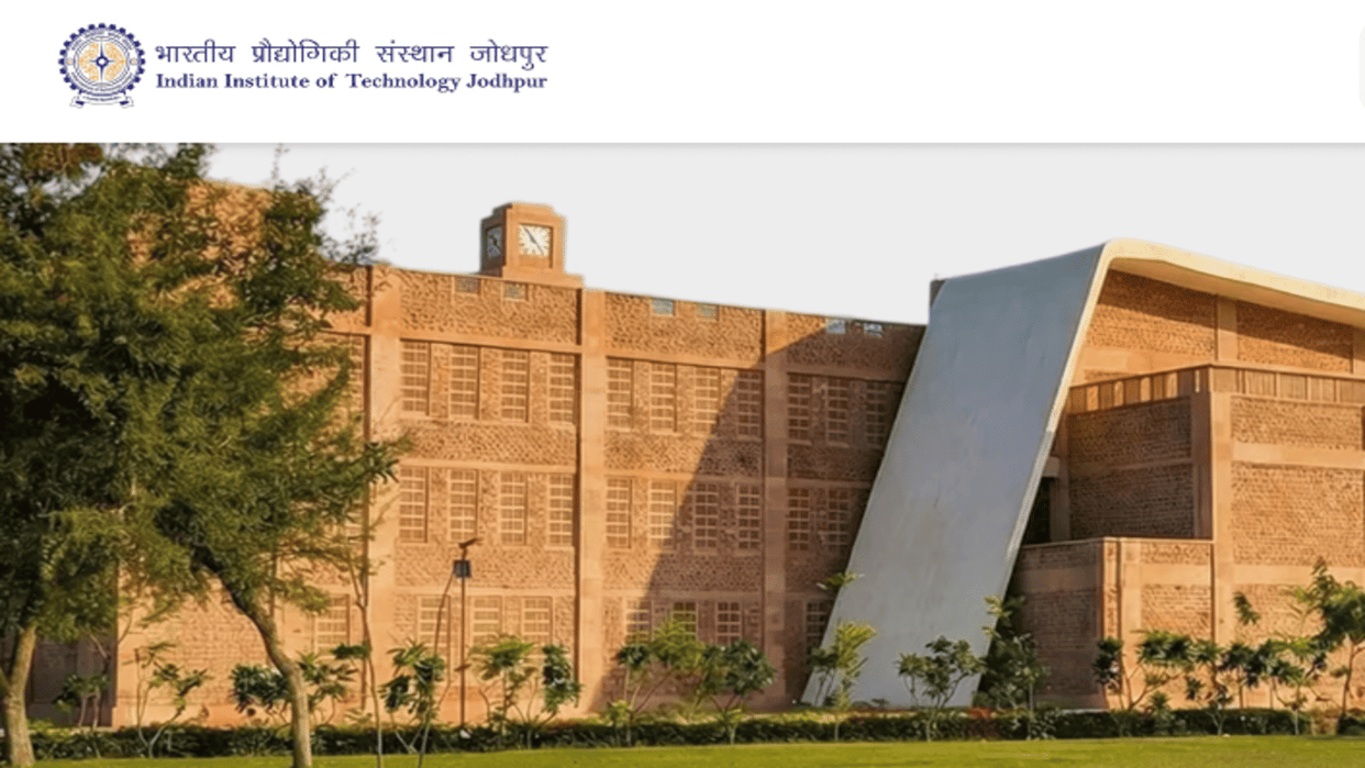 IIT Jodhpur Launches New 4-Year Degree Program, No JEE Score Required