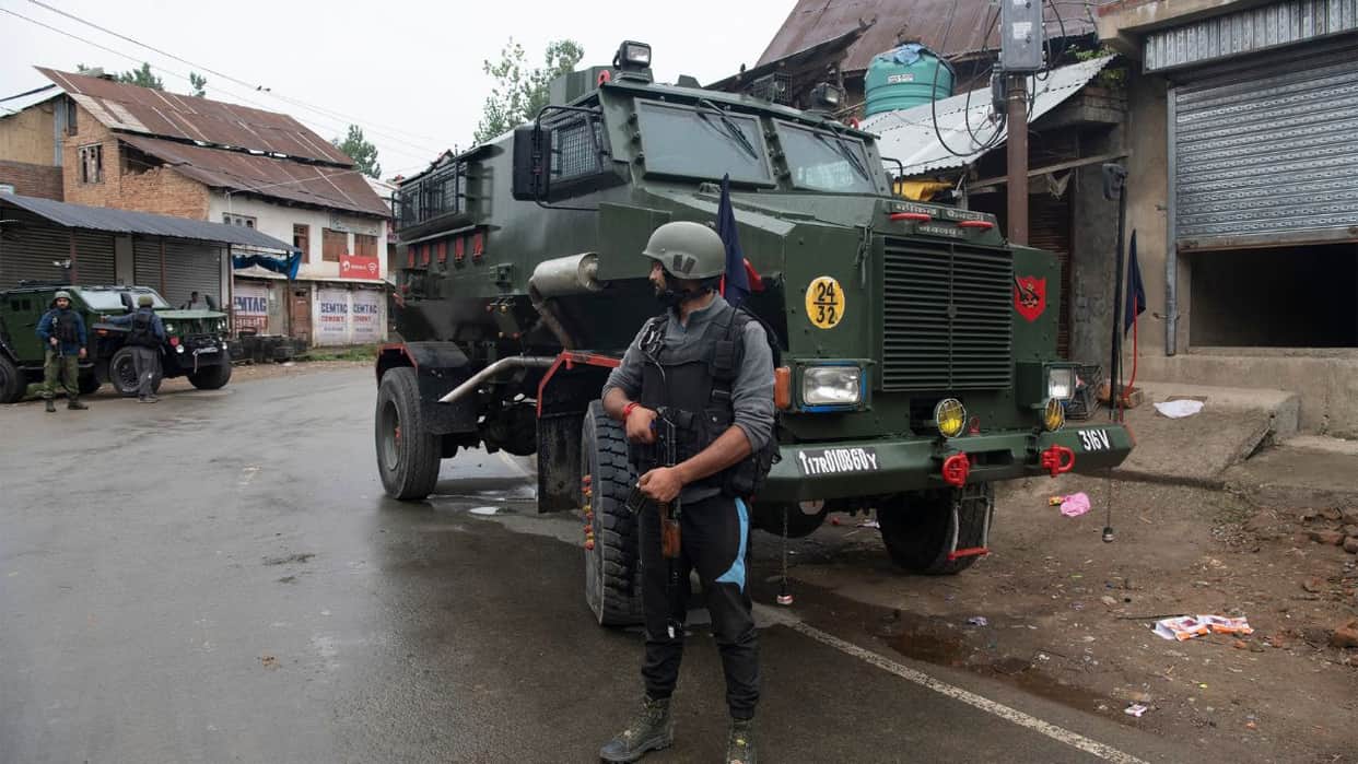 Army busts terrorist hideout in Poonch recovers large quantities of IEDs and weapons