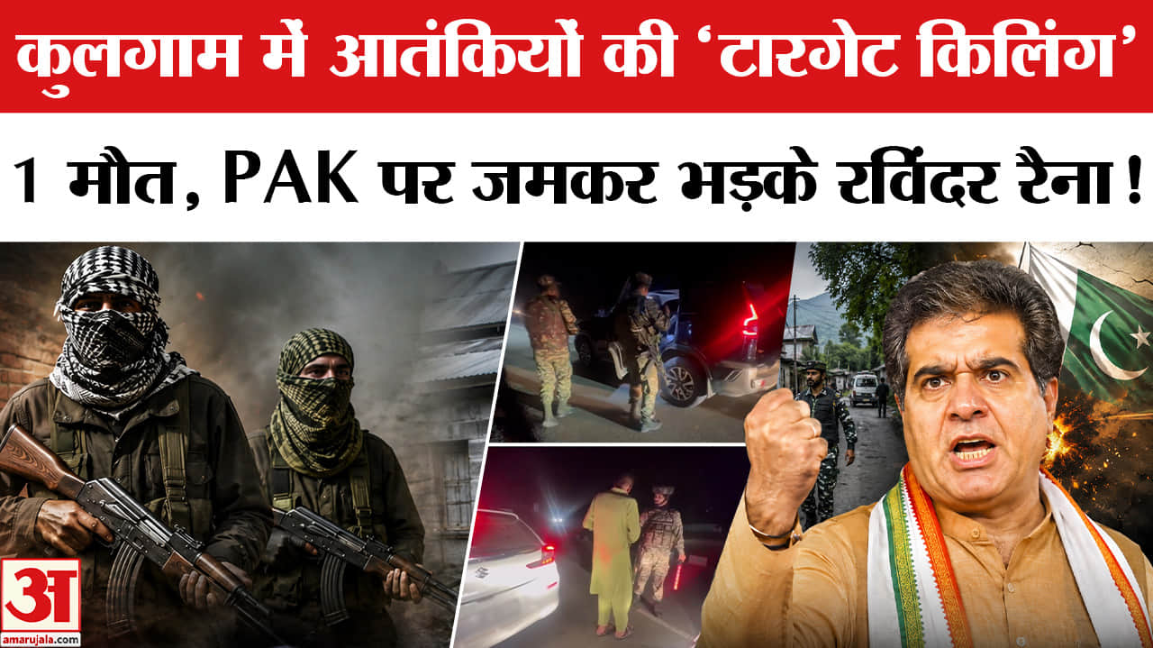 Kulgam Target Killing: जम्मू-कश्मीर के कुलगाम में 'टारगेट किलिंग,PAK पर जमकर भड़के रविंदर रैना!