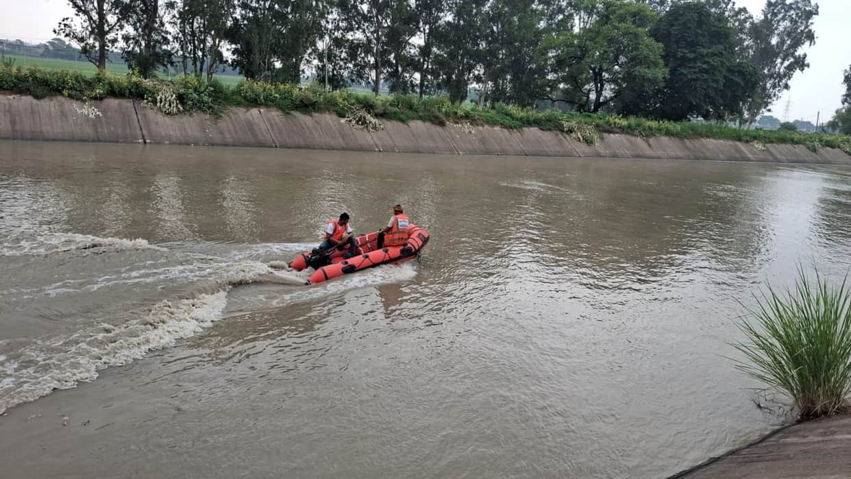 Body of farmer who drowned in JLN Canal in Beri, Jhajjar, not found even after 36 hours