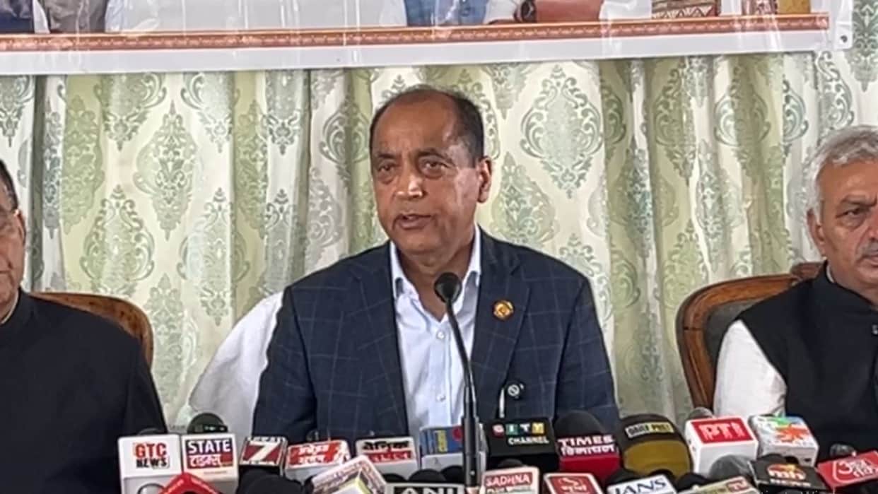 jairam thakur alleges political vendetta against bjp himachal