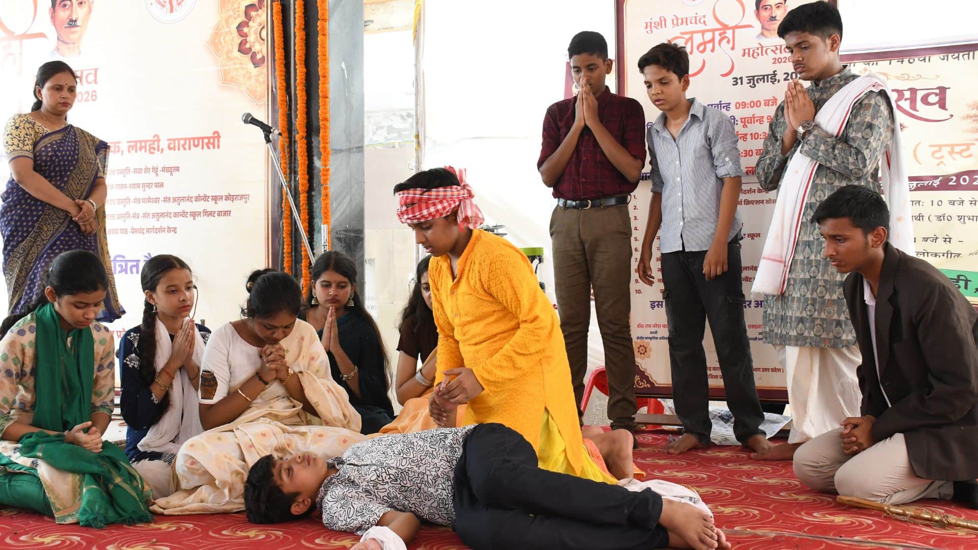Premchand legacy adorned Lamahi Eidgah to Kafan timeless works staged emotional performance captivated