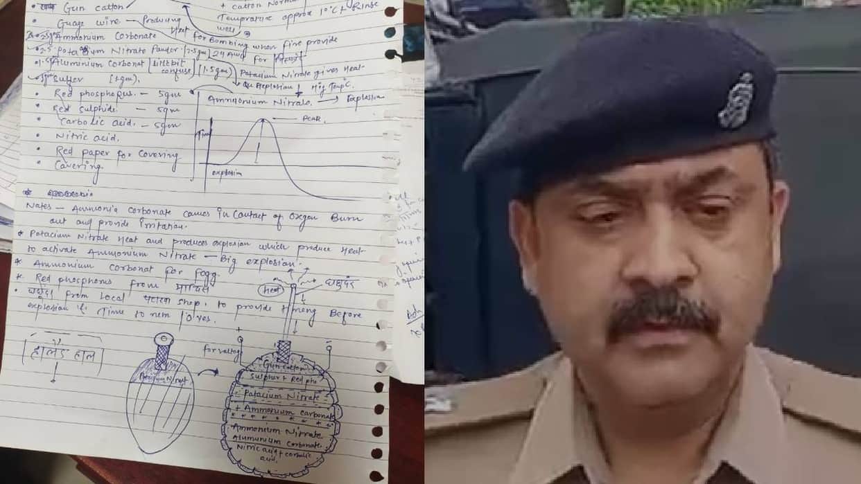 UP: Note containing bomb-making instructions found with an LT student in Ayodhya; police and intelligence agen