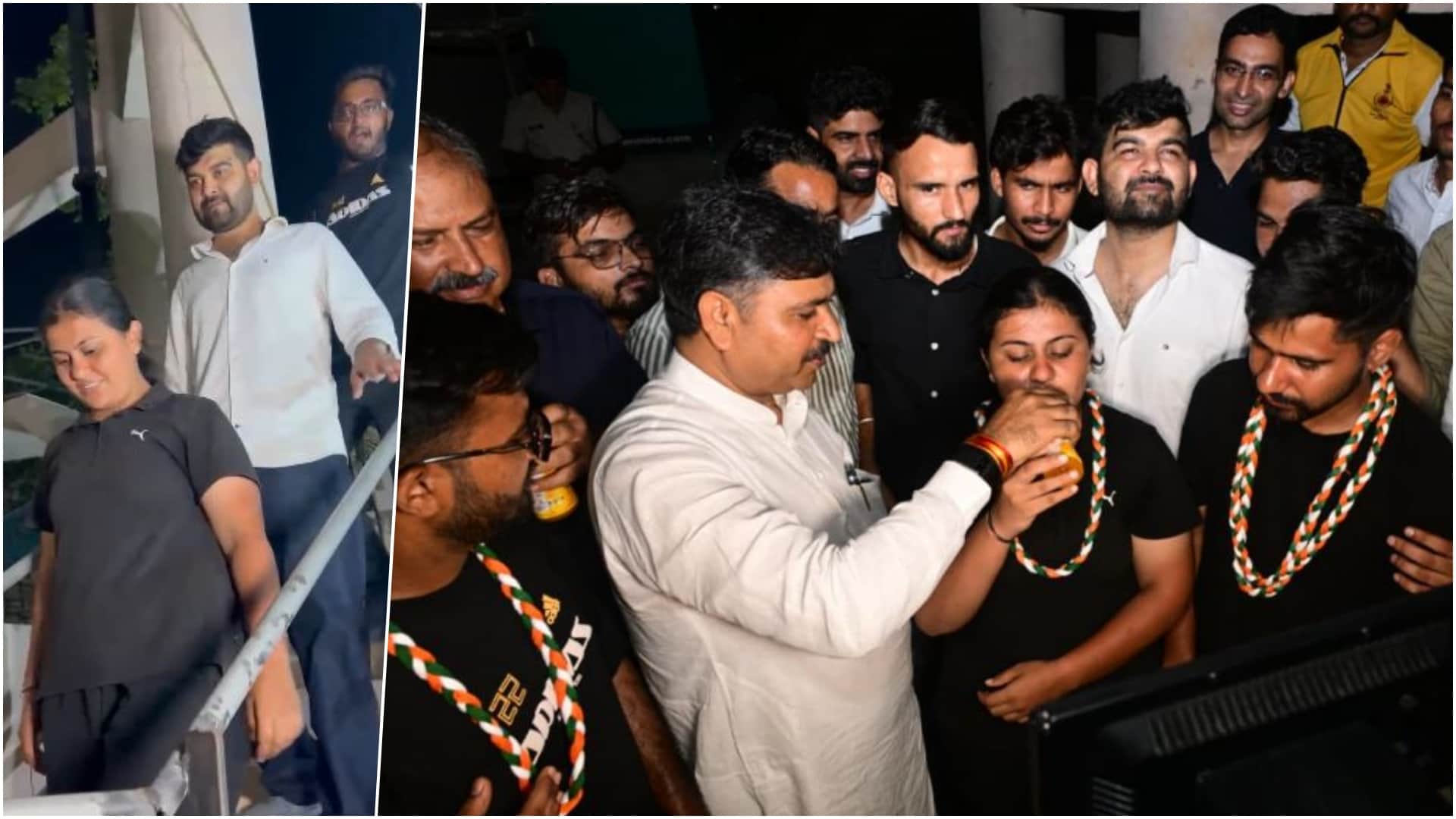 दो दिन बाद टंकी से नीचे उतरे तीनों NSUI कार्यकर्ता