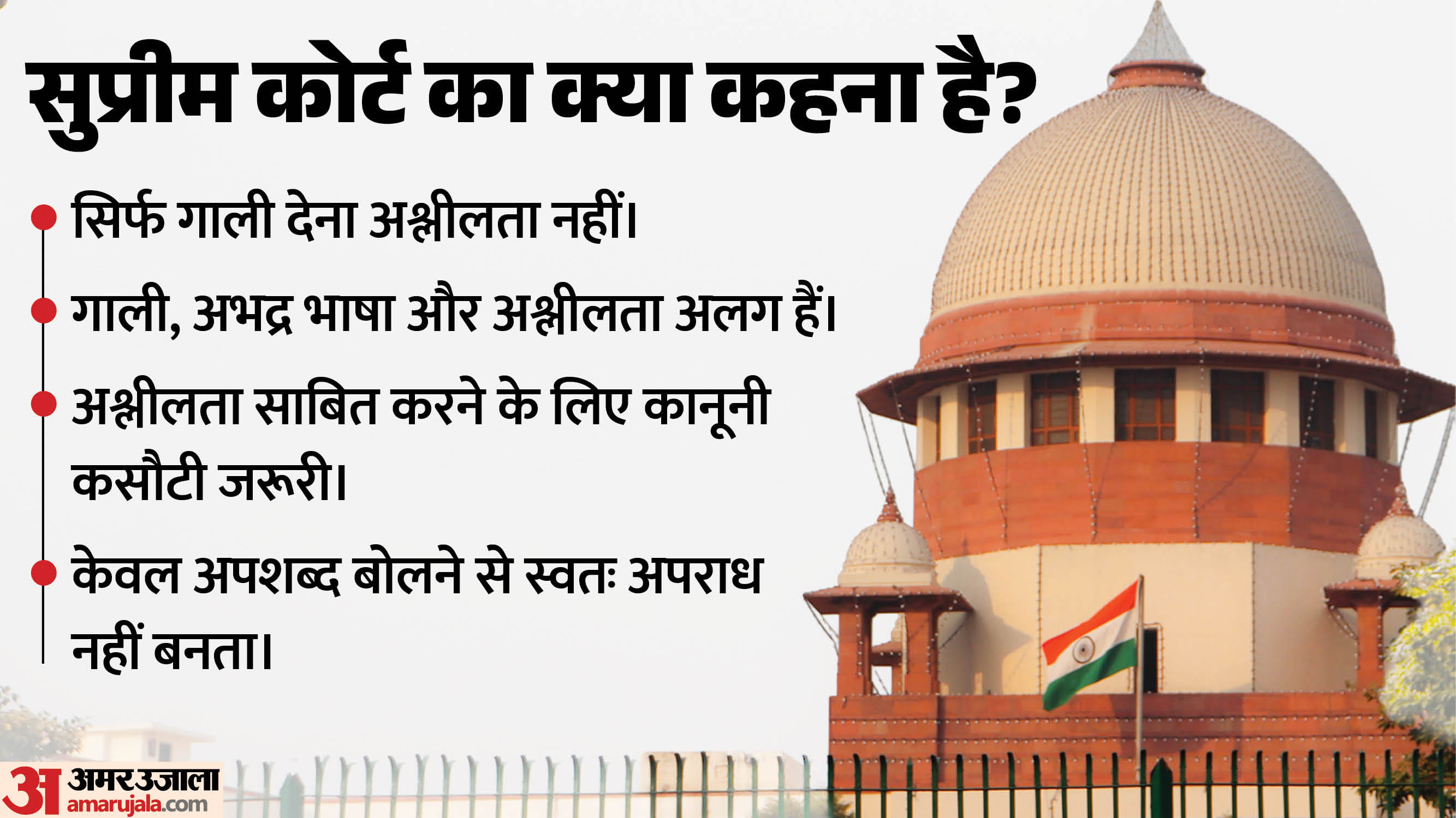 सुप्रीम कोर्ट की टिप्पणी