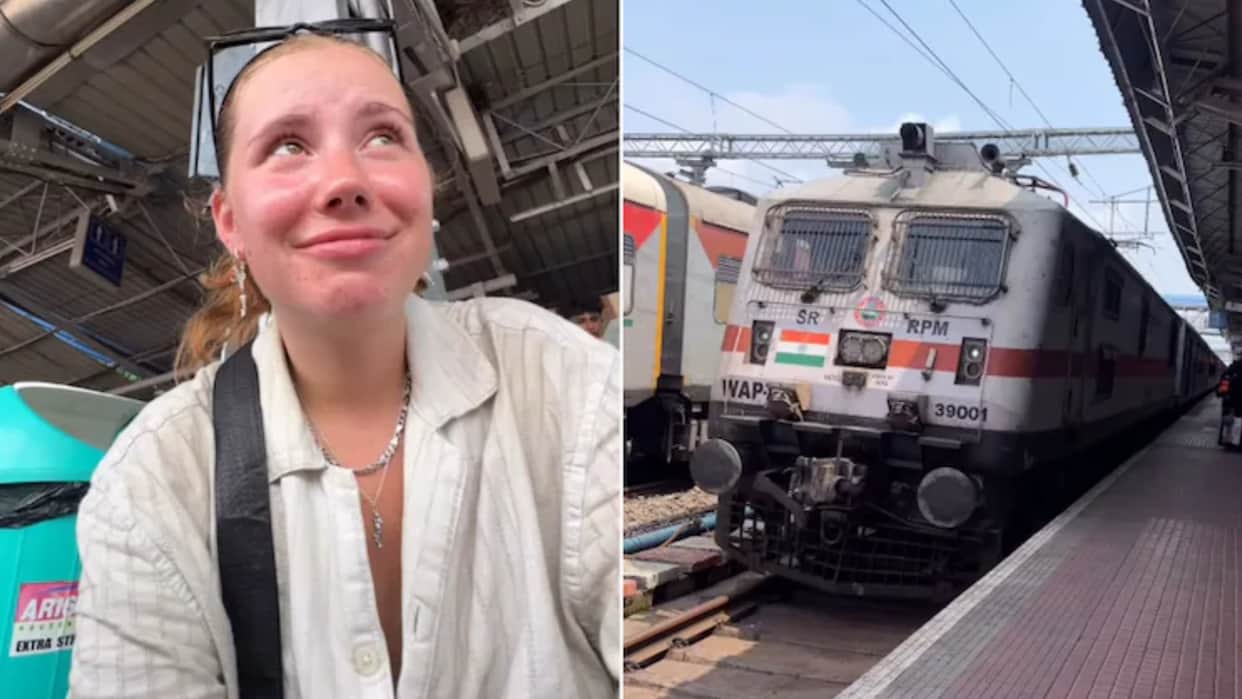 Denmark Content Creator Shares Her First Indian Sleeper Train Experience Viral Video Crosses 1.5 Million Views