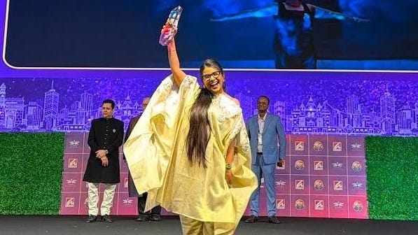 Indore News: इंदौर की बेटी शिवानी शाह ने दिल्ली में गाड़ा झंडा, मिला नेशनल इन्क्लूजन अवॉर्ड