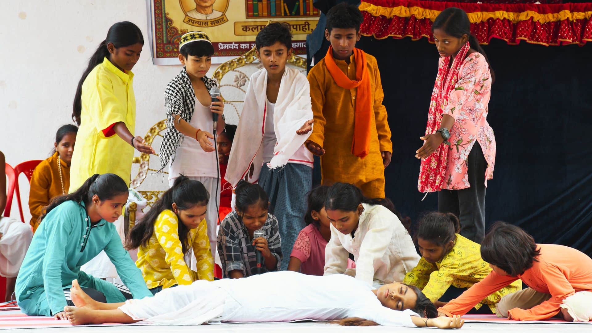 Premchand legacy adorned Lamahi Eidgah to Kafan timeless works staged emotional performance captivated