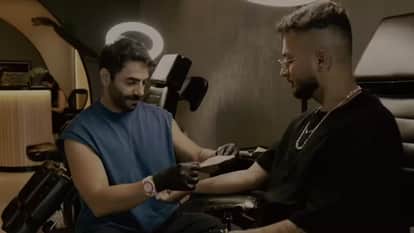 actor-singer Aparshakti Khurana and abhishek banerjee with varun sharma unveiled song kahan on friendship da