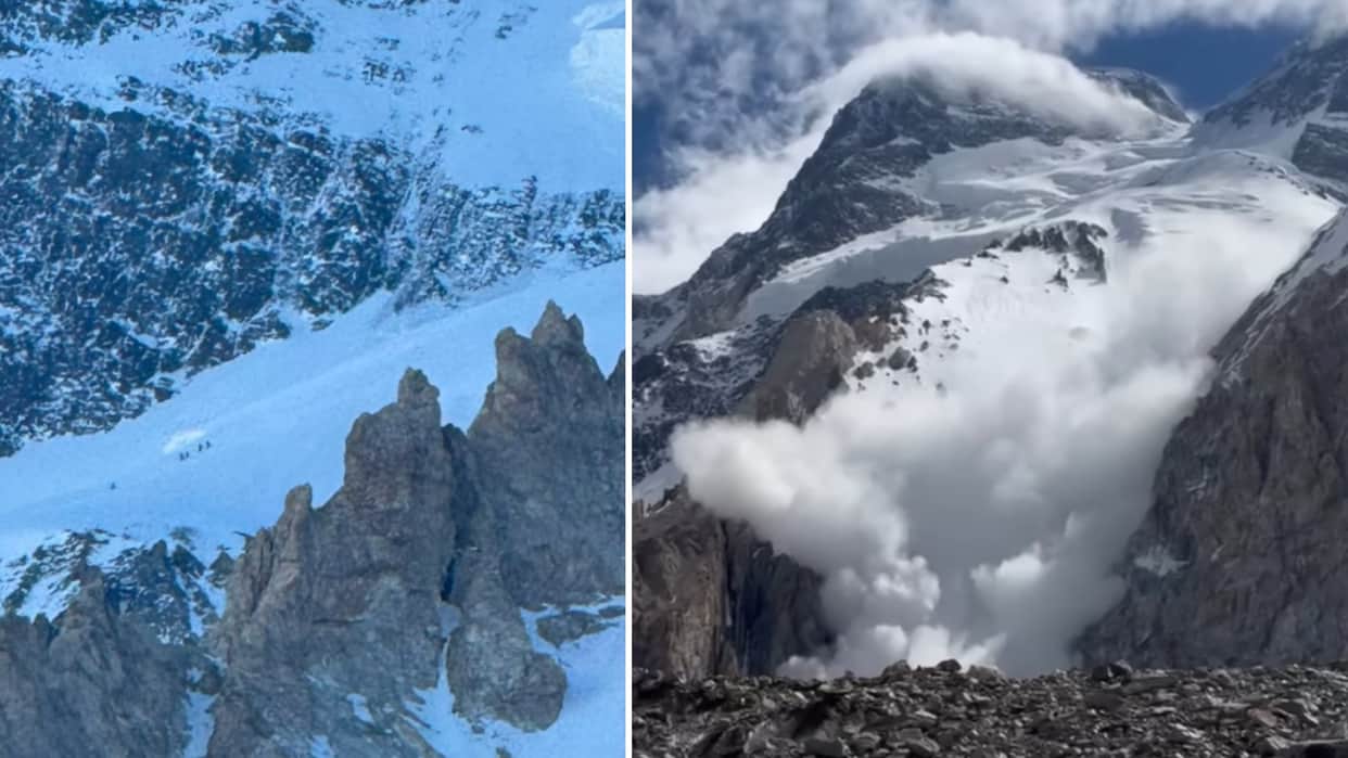 nepal mountaineer nirmal nims purja and others broad peak avalanche tragedy video viral