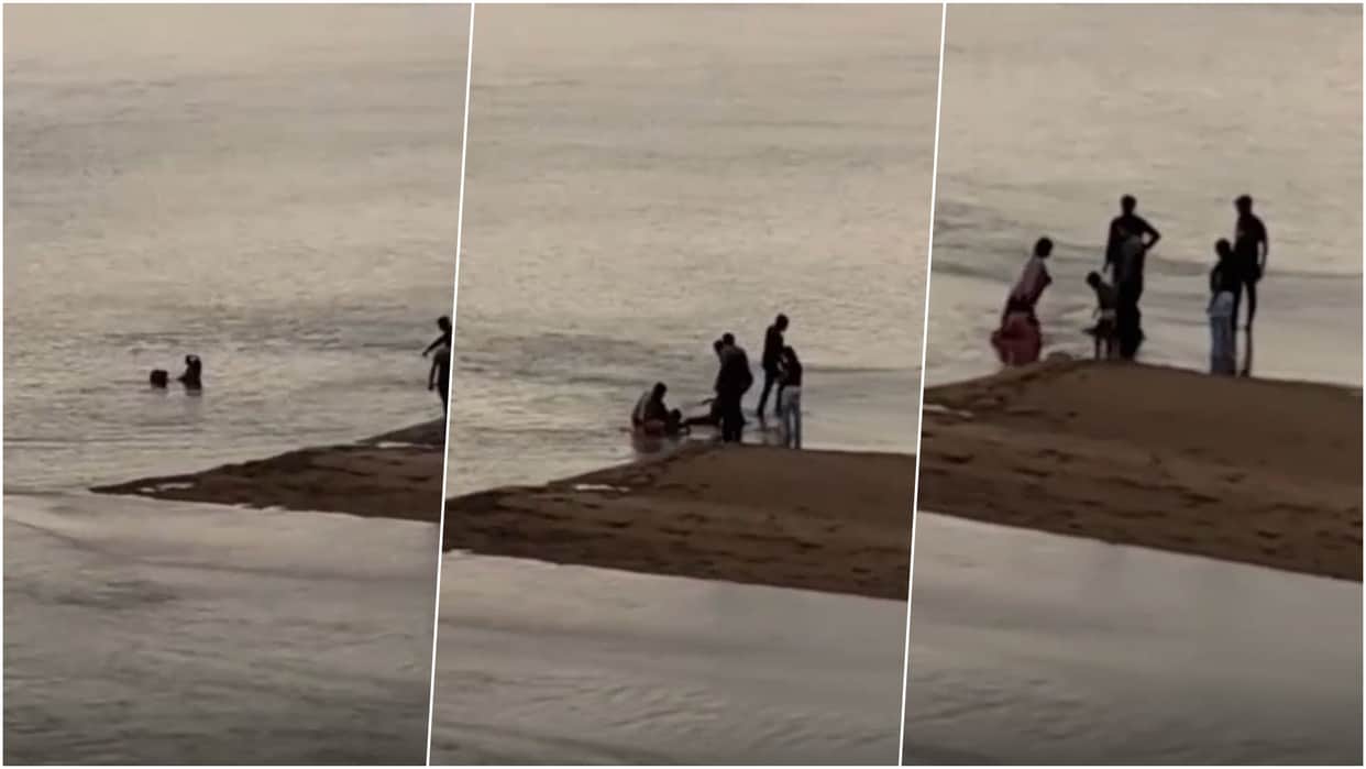 Dhamtari News: Women Rescue Two Children Trapped in Strong River Current, Brave Act Wins Praise