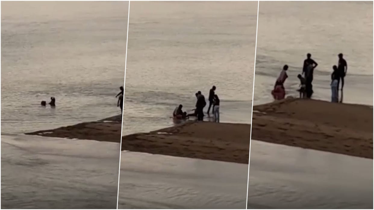 Dhamtari News: Women Rescue Two Children Trapped in Strong River Current, Brave Act Wins Praise