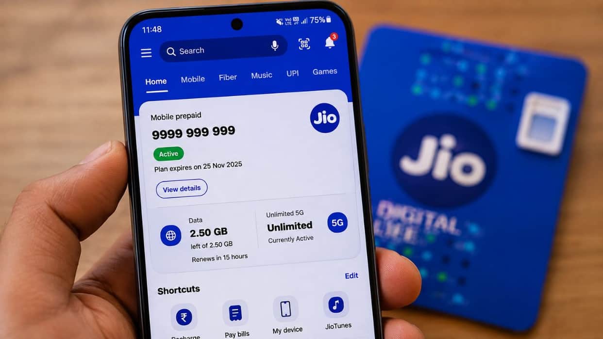 jio rs 3599 annual recharge plan unlimited 5g gemini pro benefits