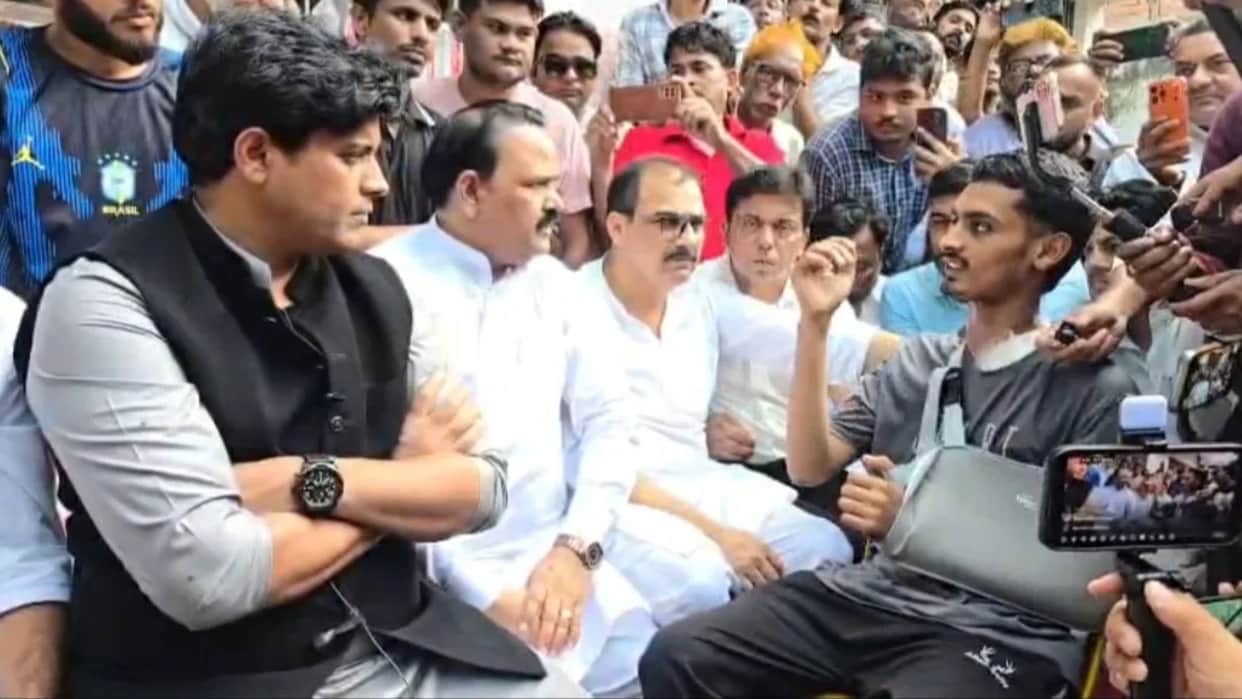 Bihar AK-47 Firing Controversy MP Visits Victims Asks Why Penalty Only for Cop, Why Not the SP