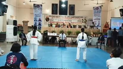 Kanpur 4th State Level Kobudo Championship Held Players Showcase Martial Arts Skills