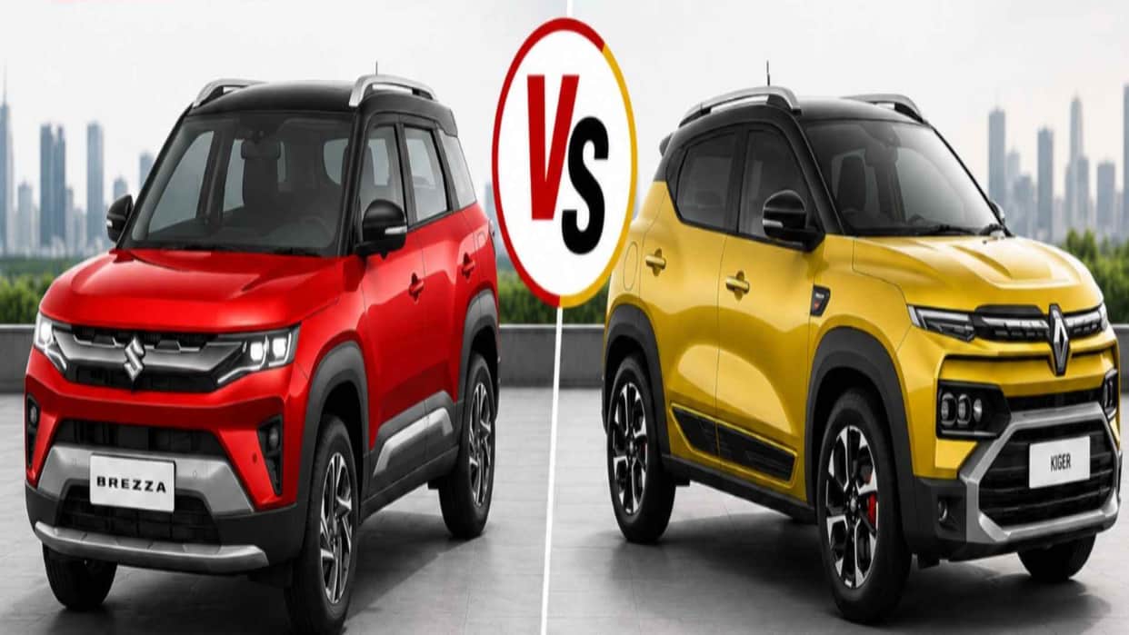 Maruti Brezza vs Renault Kiger: Which SUV Offers More Value?