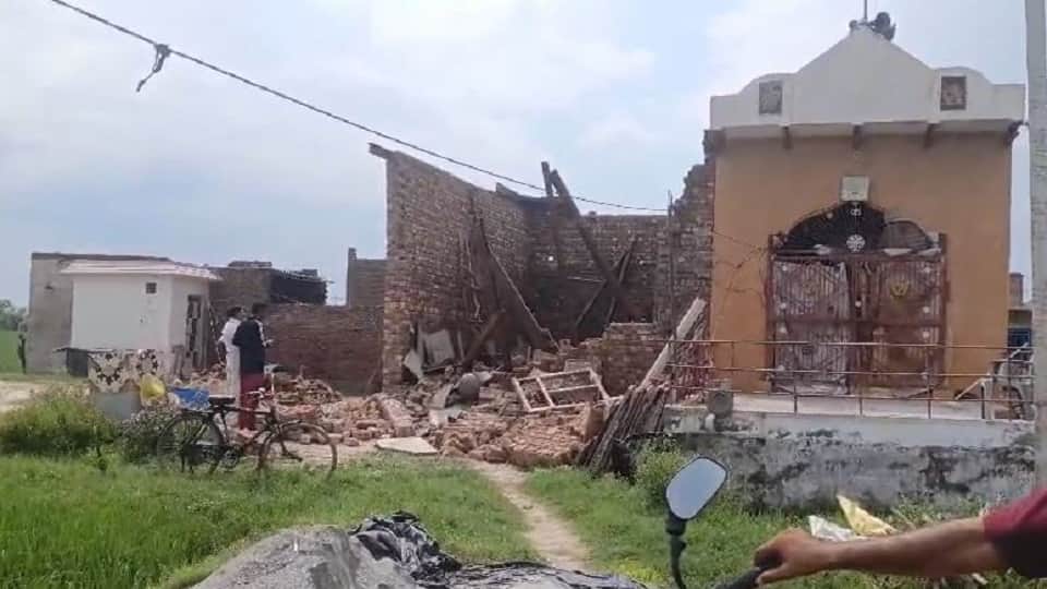 Elderly man dies after girder collapses on under-construction house in Mathura