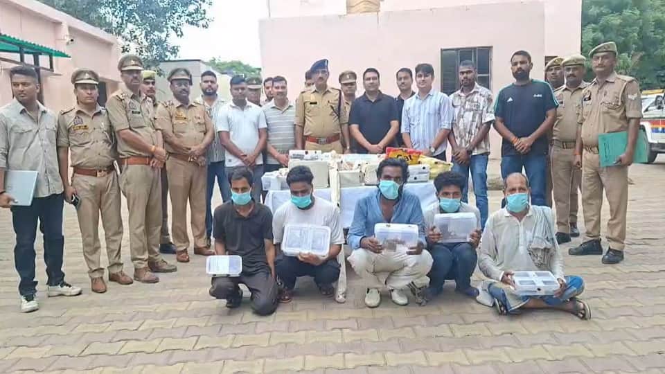 Illegal arms factory busted in Agra five accused arrested
