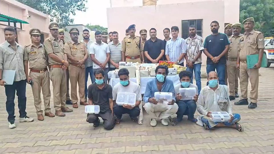 Illegal arms factory busted in Agra five accused arrested