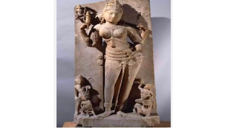 Goddess Saraswati idol should be brought to India from London