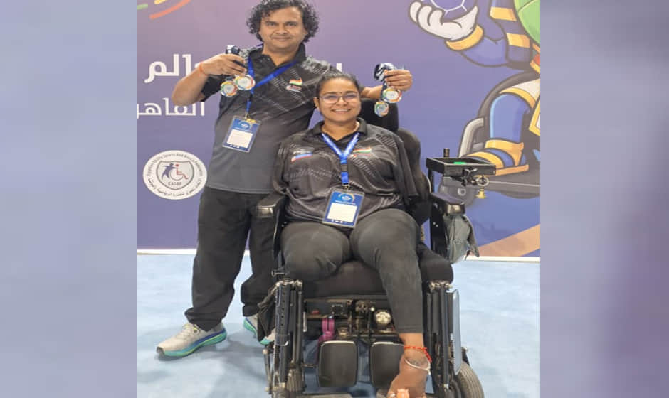 UP: Kanpur's Sarita wins twin silver medals at World Boccia Challenger