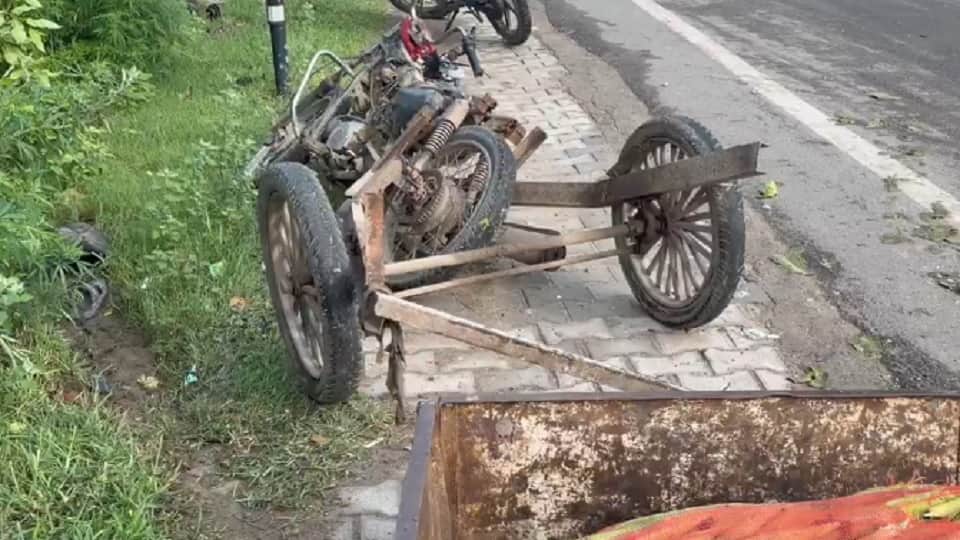 Vegetable vendor killed after being hit by an unidentified vehicle