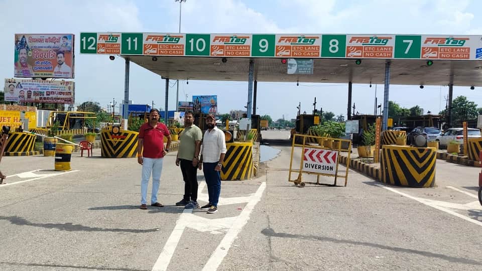 Kanwar Yatra: Five lanes at Sivaya Toll closed for vehicles heading from Muzaffarnagar to Meerut