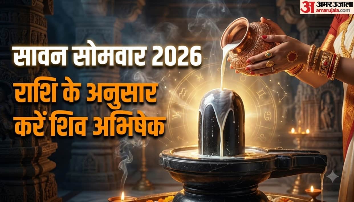 Sawan Somwar shivling jalabhishek according to zodiac sign in hindi
