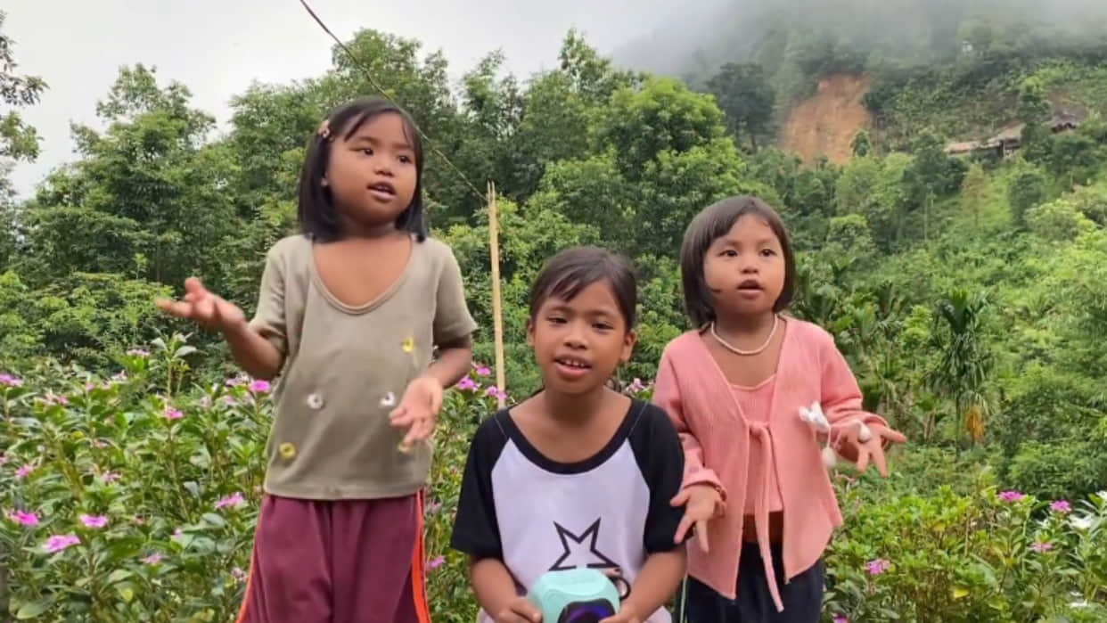 Arunachal Pradesh three sisters sang song subhan allah heartwarming video goes viral on social media