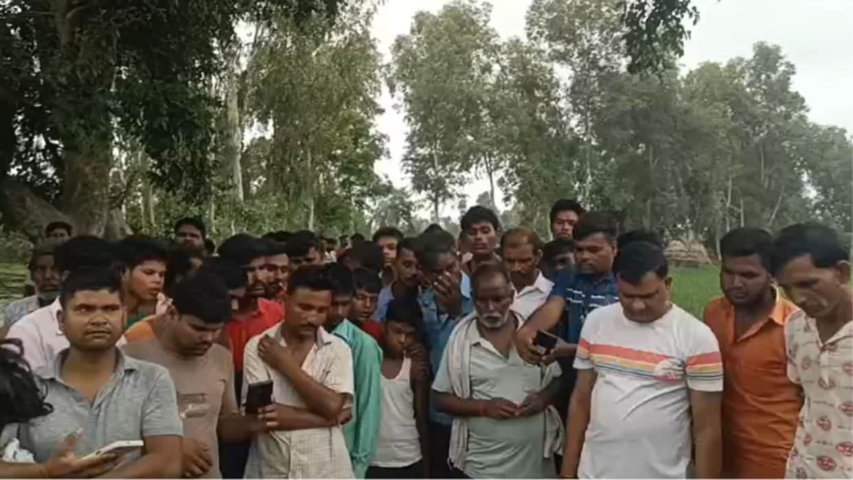 Body of young man found in a pond near the village death suspected to be due to drowning