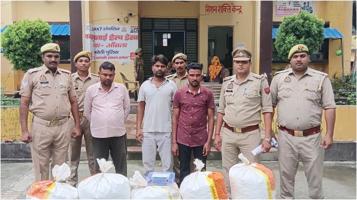 Three accused arrested for drug smuggling 66 kg of poppy straw seized in Bareilly