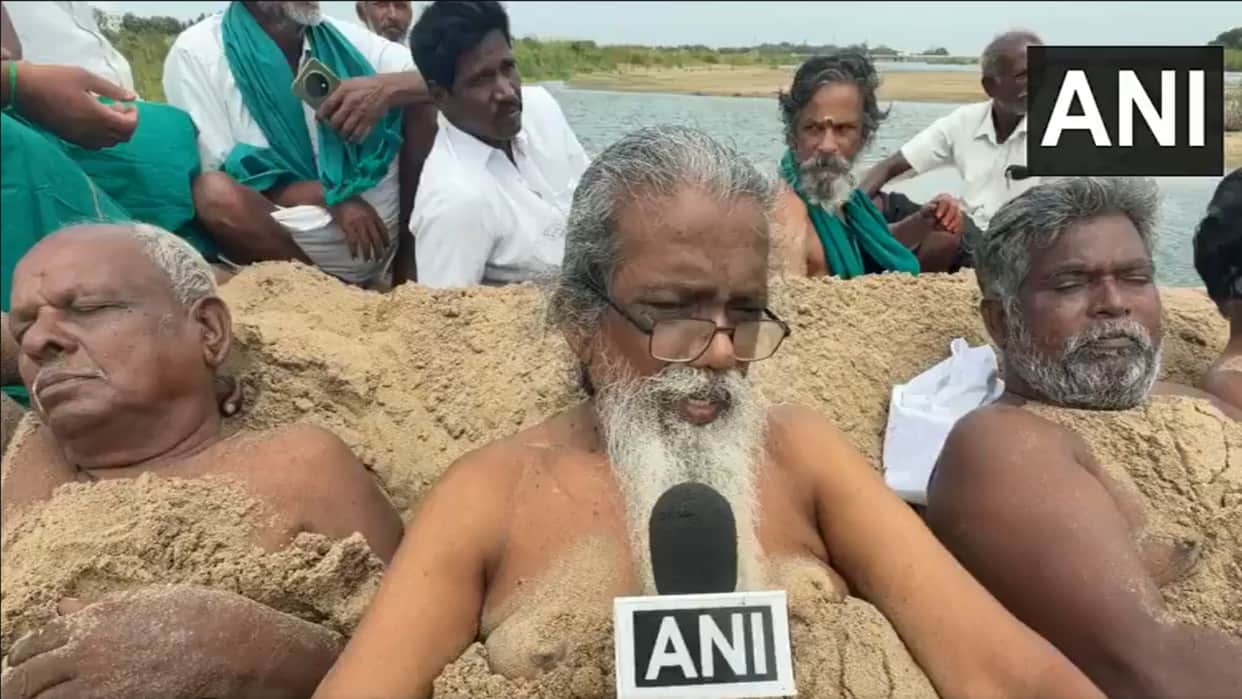 tamil nadu farmer leader demands  compensation cauvery water dispute with karnataka