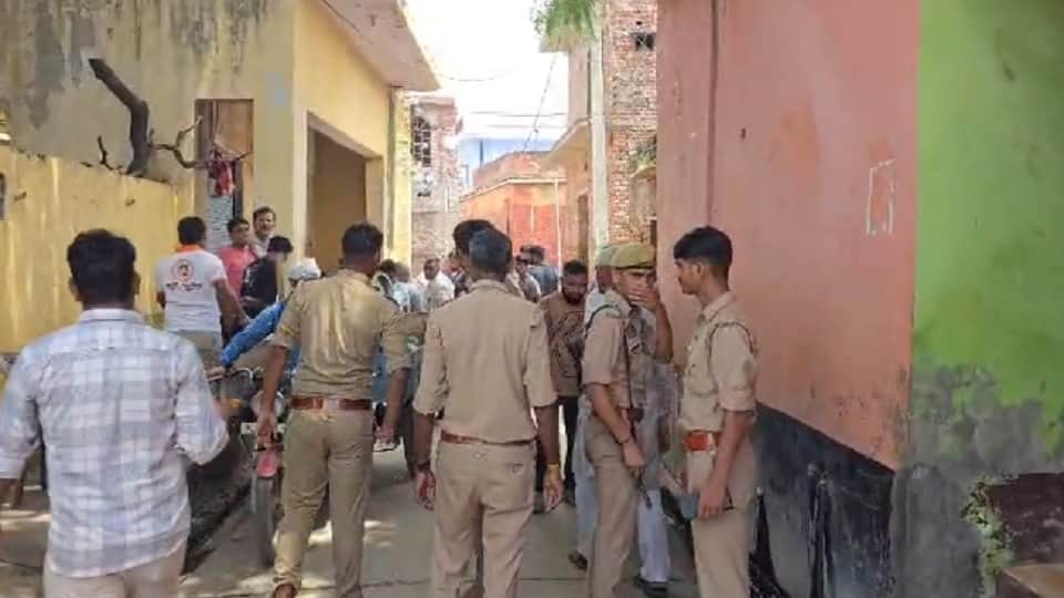 Bulandshahr News Video of indecent act with religious statue g