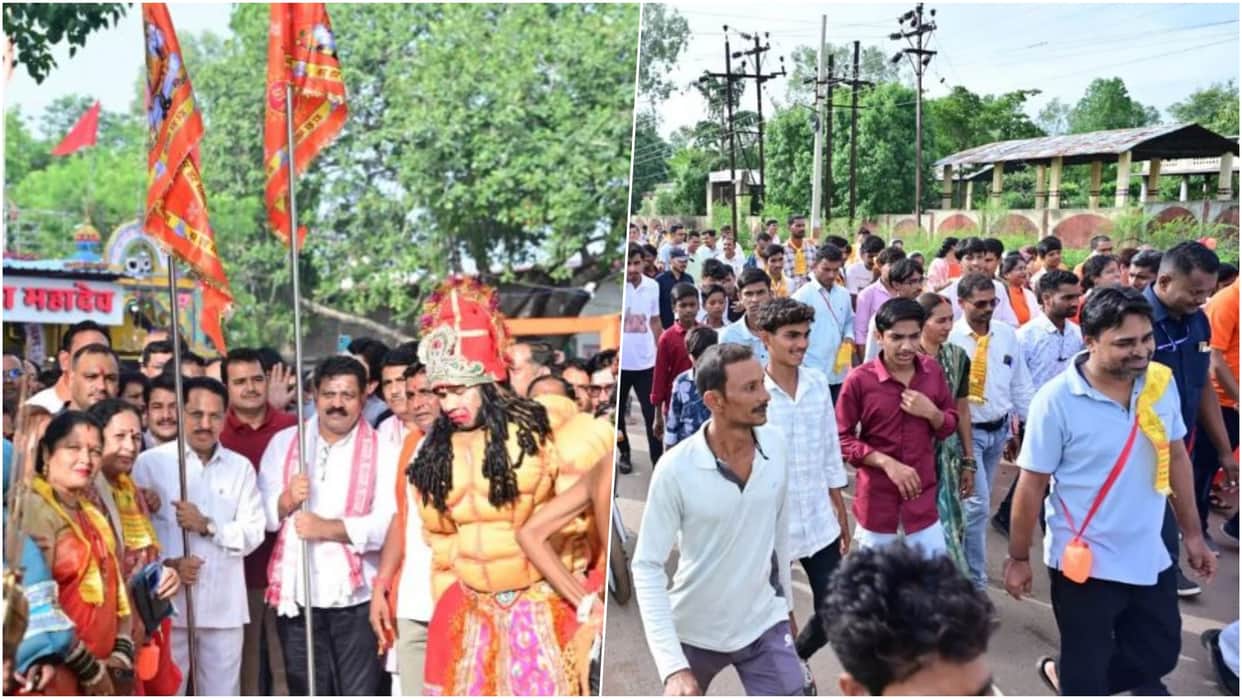 CG News: Massive Turnout Marks First Monday of Sawan, Deputy CM Flags Off 18-km Bhoramdeo Yatra