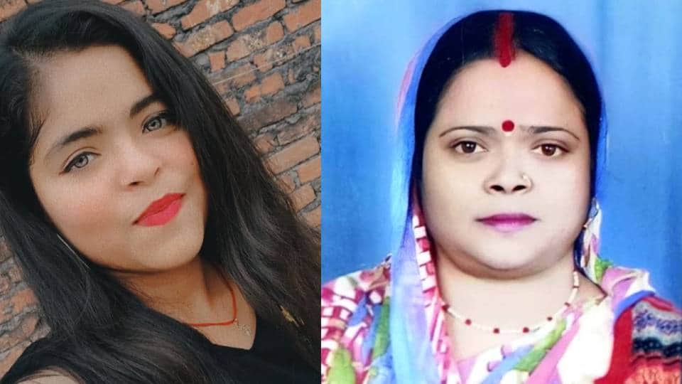 Truck rams into motorcycle from behind in Bahraich mother and daughter killed husband critically injured