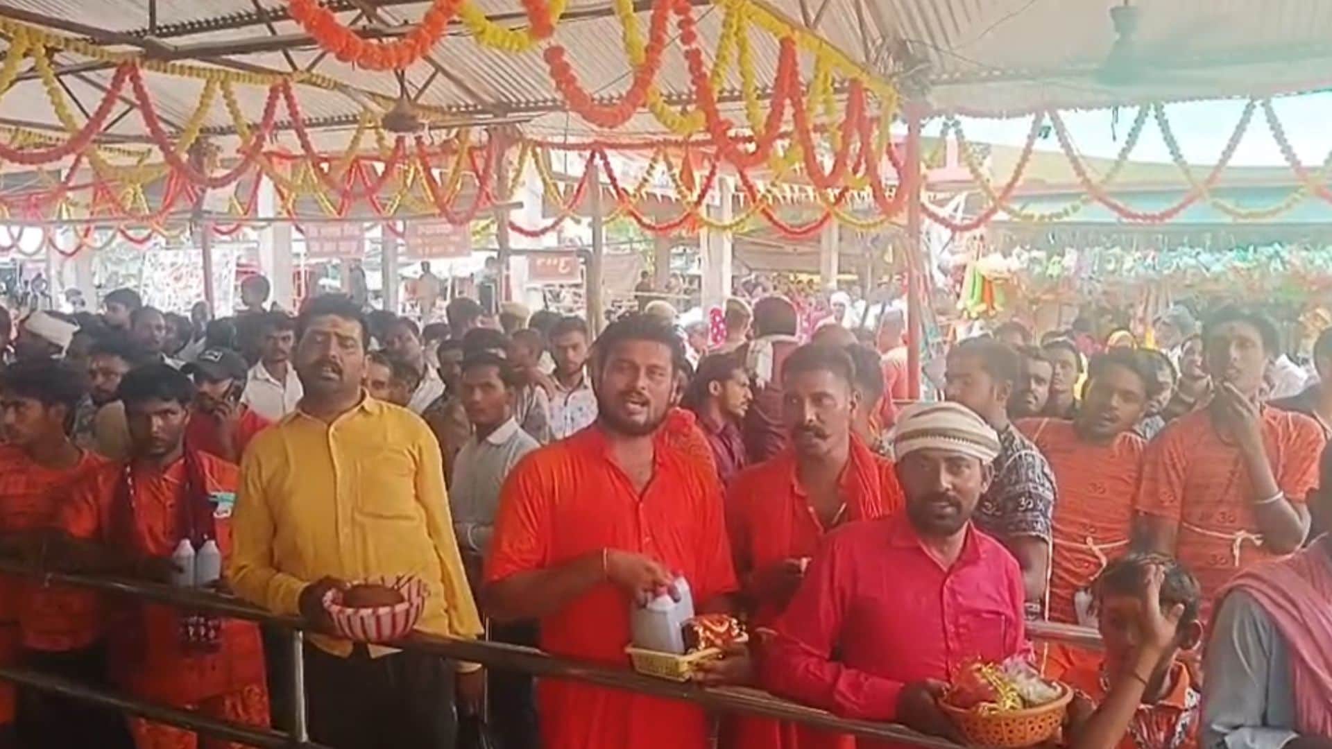 गुप्तकाशी शिवद्वार धाम में उमड़ा आस्था का सैलाब