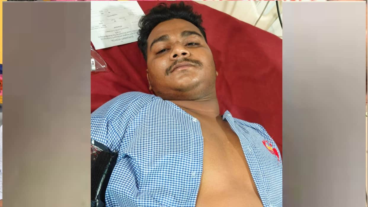 Youth attacked with a knife over a dispute involving a bike in Gorakhpur's Barhalganj.